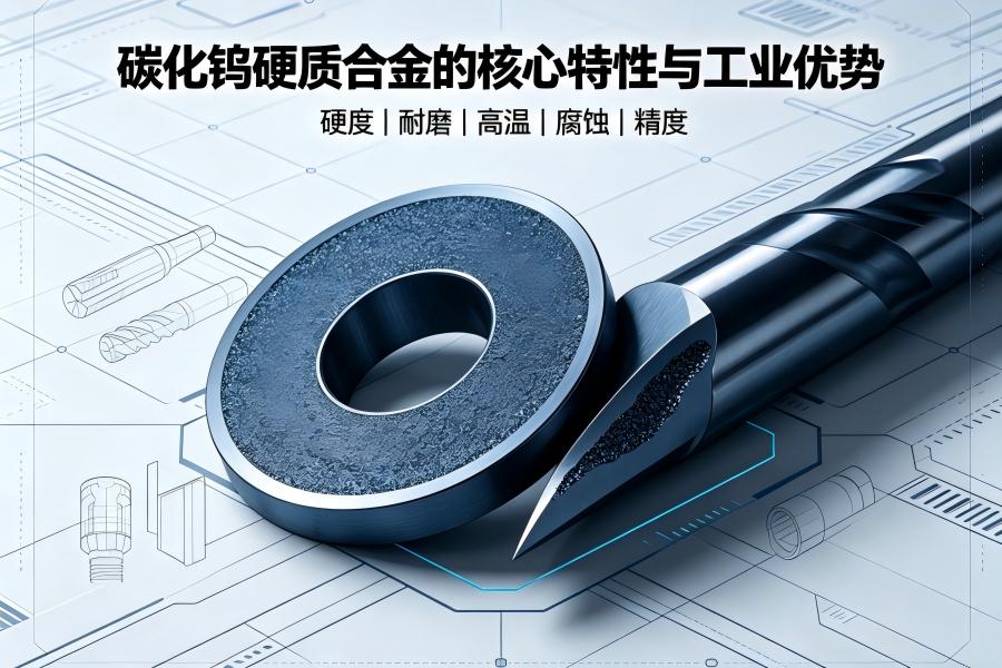 碳化钨硬质合金的核心特性与工业优势详解｜解决磨损、高温、腐蚀、频繁换件难题