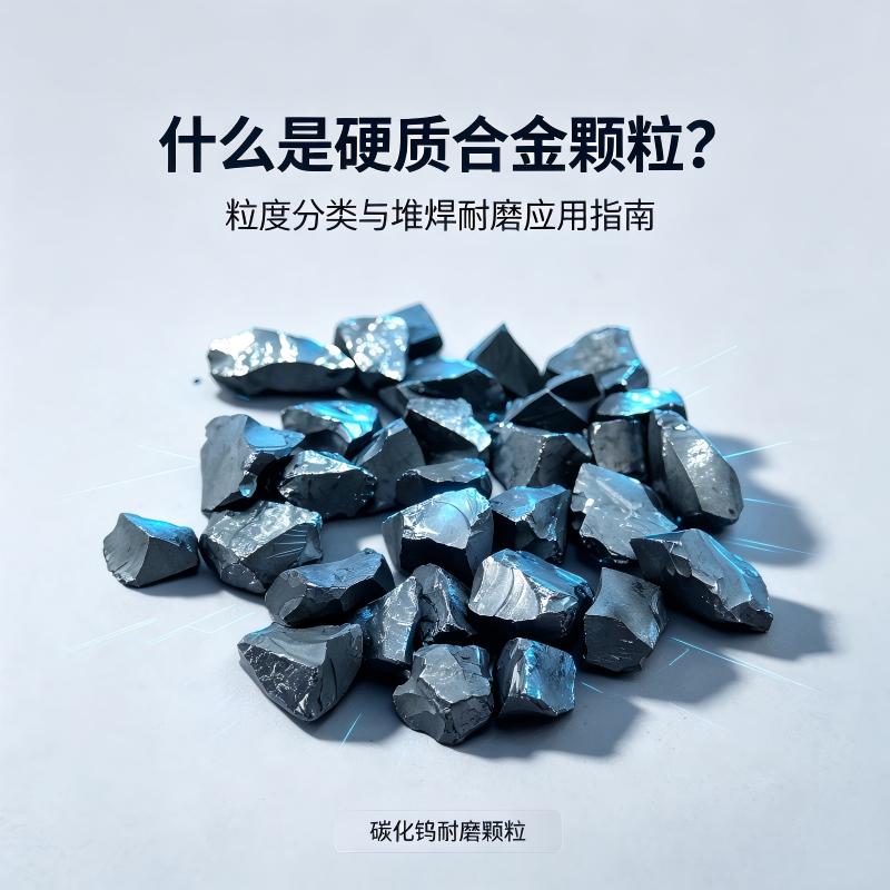 什么是硬质合金颗粒?粒度分类、材质类型及堆焊耐磨应用全解