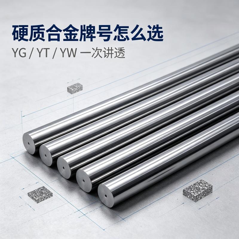 硬质合金牌号终极科普：YG / YT / YW / YH 全系列区别、原理、选型一次讲透