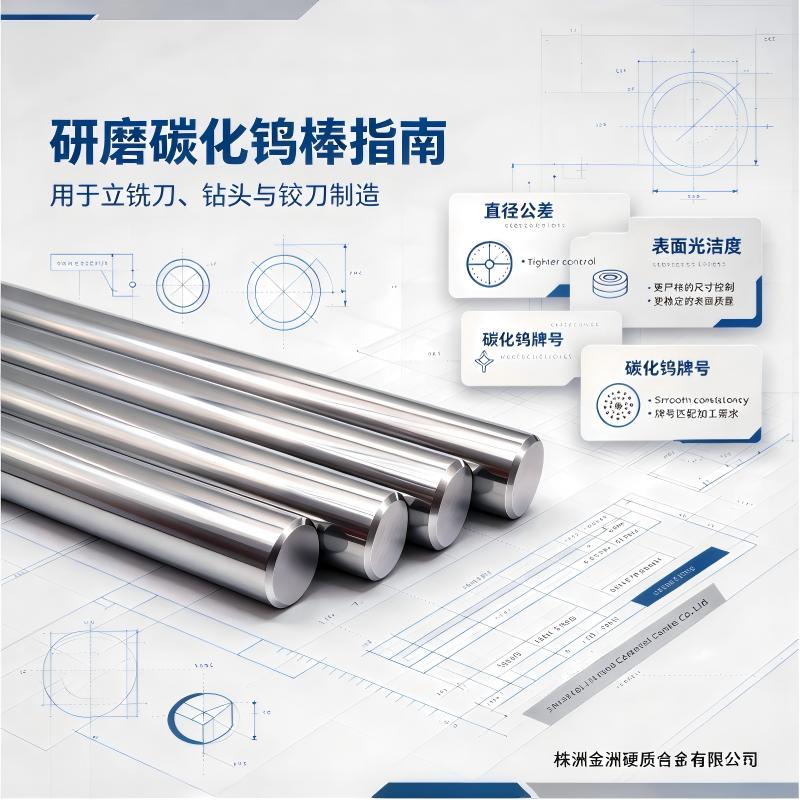 什么是精磨硬质合金圆棒?牌号、公差与应用指南 什么是精磨硬质合金圆棒?牌号、公差与应用指南