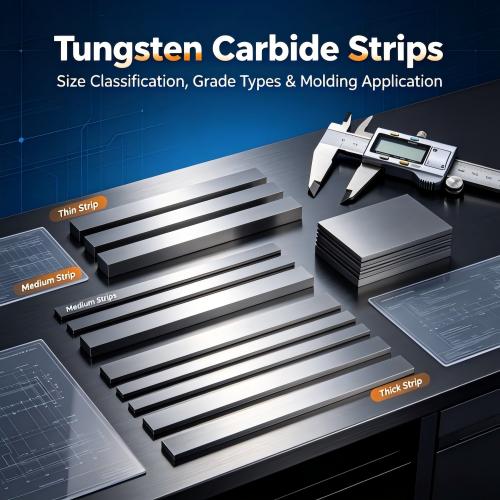 Tungsten Carbide Strips: Size Classification, Grade Types & Molding Application