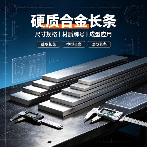 硬质合金长条详解：尺寸规格、材质牌号及模具成型应用分类