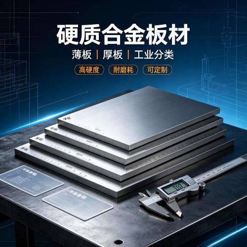 硬质合金板材详解：薄板、厚板类型及工业用途分类